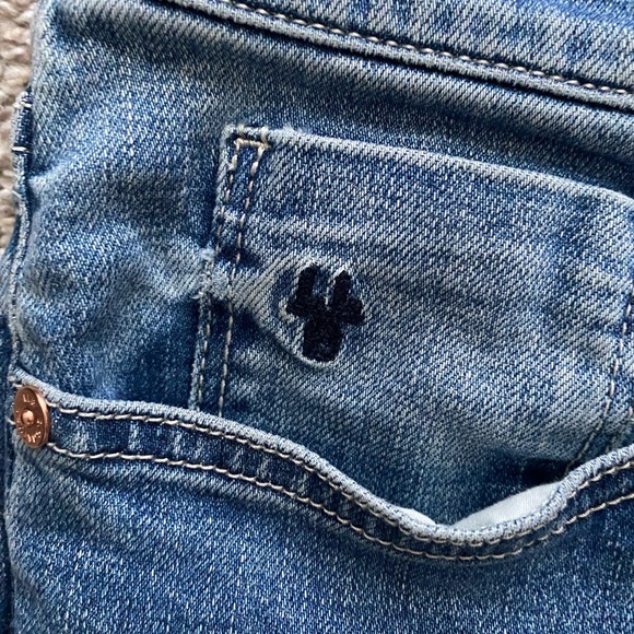 L L Bean Womens Signature Original Jeans High Rise Straight Leg Size 16 - Picture 3 of 12